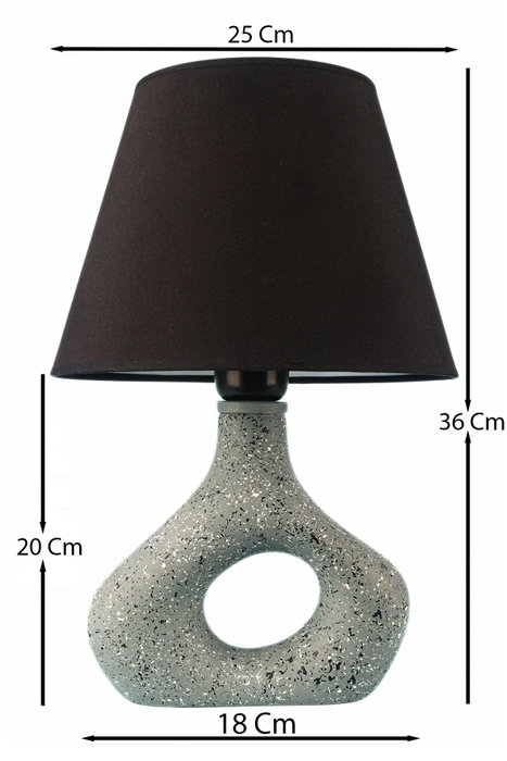 Opviq Lámpara de Mesa BK012 Gris Opviq Lámpara de Mesa BK012 Gris